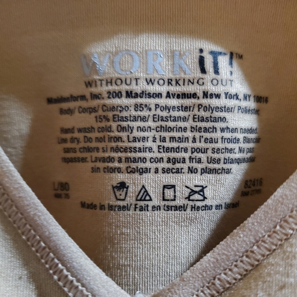 Work It! By Maiden Form. Tank Cami - Picture 3 of 8